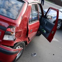 Wypadek motocyklisty w Toruniu