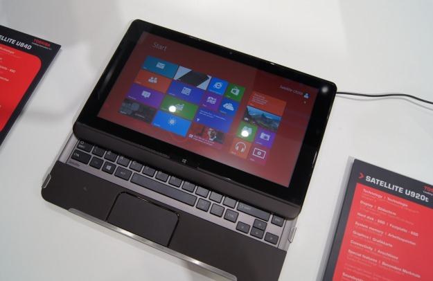 Toshiba U920t - w połowie tablet, w połowie laptop /INTERIA.PL