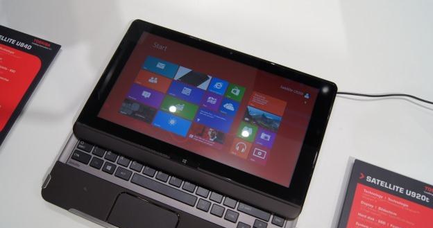 Toshiba U920t - w połowie tablet, w połowie laptop /INTERIA.PL