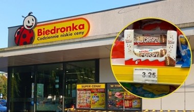 Totalna nowość w Biedronce! Nowy batonik Kinder Crispy! 