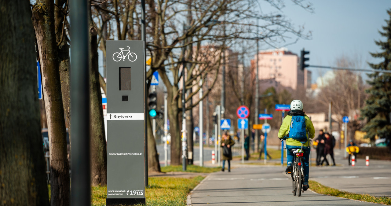 Totem przy drodze rowerowej / Fot: ZDM /Informacja prasowa