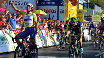 Tour de Pologne. Gaviria wygrał w Rzeszowie, Kwiatkowski trzeci