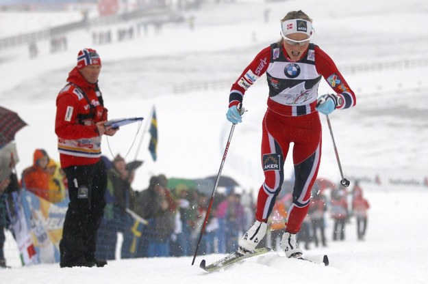 Tour de Ski 2014. Na trasie: Norweżka Therese Johaug /ANDREA SOLERO /PAP/EPA