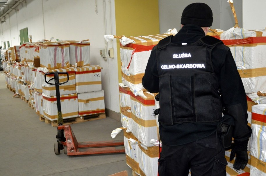 Towar przejęty przez KAS /Ministerstwo Finansów /