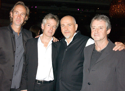Towarzyskie spotkanie Genesis po latach (2004 r.), lecz bez Phila Collinsa - fot. Dave Benett /Getty Images/Flash Press Media