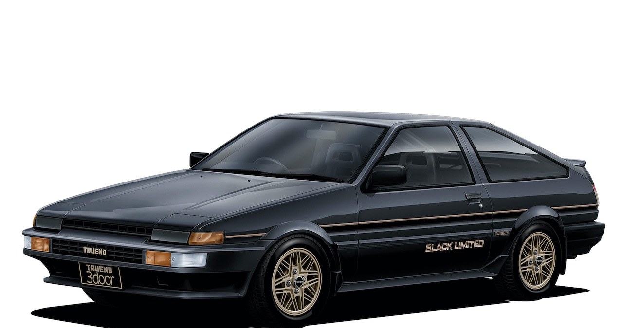 Toyota AE86 Sprinter Trueno GT Apex Black Limited /Informacja prasowa