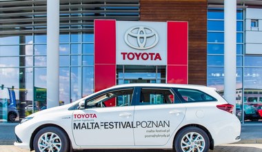Toyota Auris Hybrid dla organizatorów Malta Festival Poznań