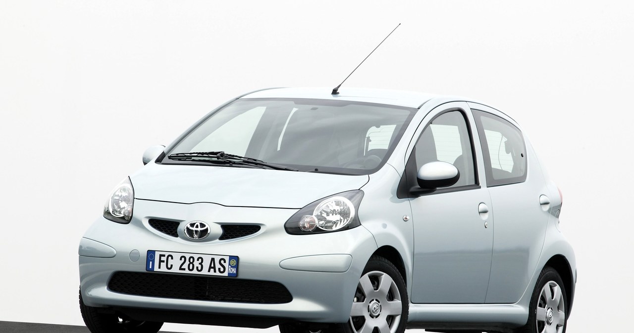 Toyota Aygo pierwszej generacji w wersji 1.0 jest oszczędna i nieawaryjna /materiały prasowe