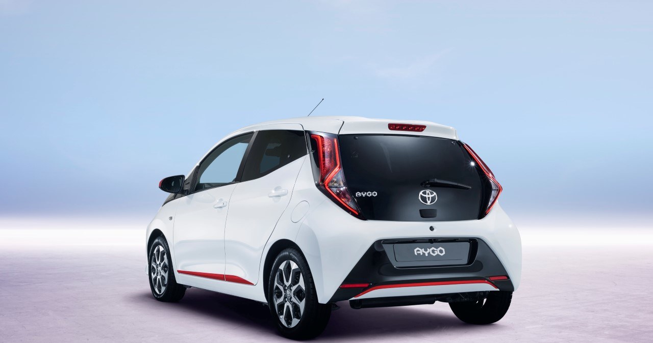 Toyota Aygo po liftingu /Informacja prasowa