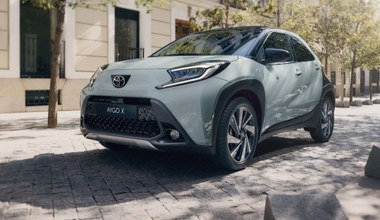 Toyota Aygo X po zmianach. Większe ekrany to nie wszystko