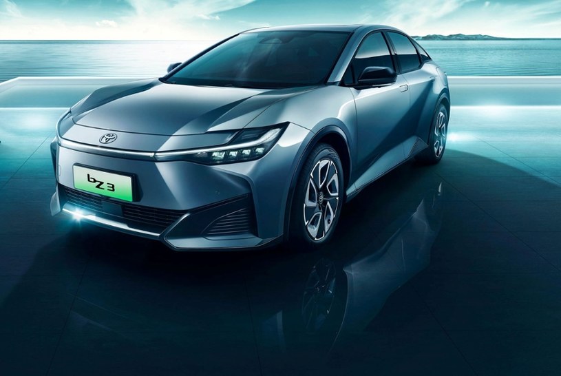 Toyota bZ3 na razie będzie dostępna wyłącznie w Chinach. /Toyota /materiały prasowe