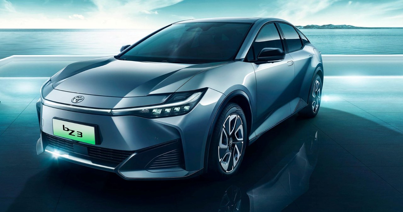 Toyota bZ3 na razie będzie dostępna wyłącznie w Chinach. /Toyota /materiały prasowe