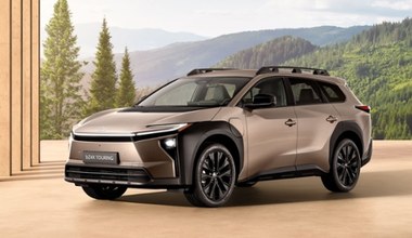 Toyota bZ4X Touring ma potężny bagażnik i gwarancję na milion kilometrów