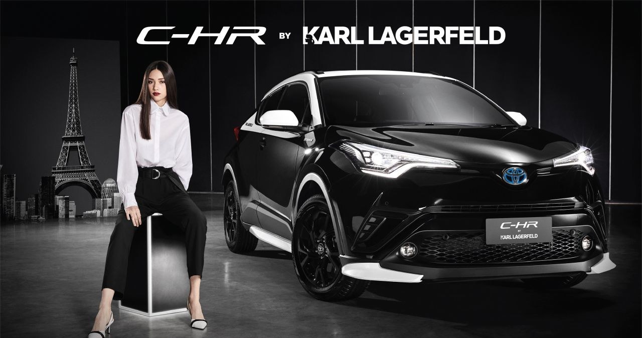 Toyota C-HR by Karl Lagerfeld /Informacja prasowa