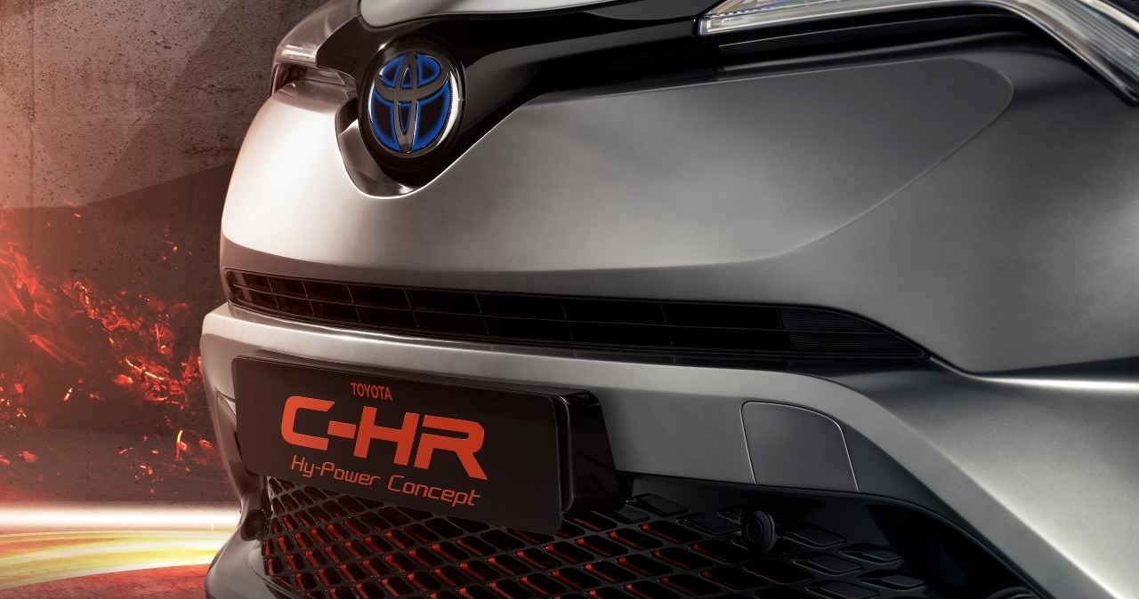 Toyota C-HR Hy-Power Concept /Informacja prasowa