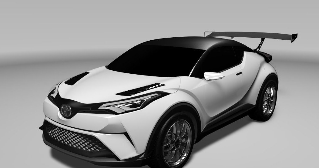 Toyota C-HR przygotowana przez Toyota GAZOO Racing /Informacja prasowa