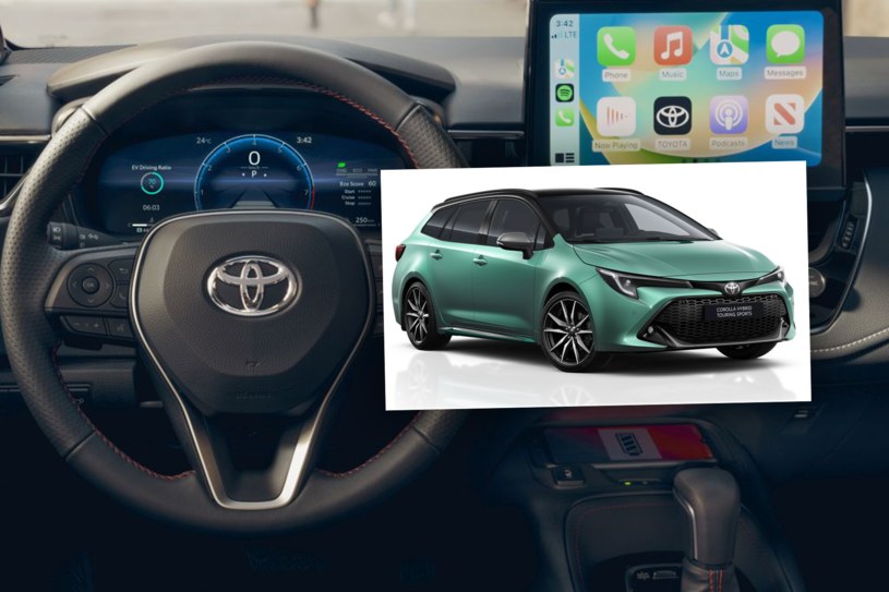 Toyota Corolla 2024. Japoński kompakt w nowych kolorach i z lepszym wyposażeniem /Toyota /materiały prasowe