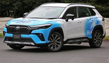 Toyota Corolla Cross H2 Concept ma silnik spalinowy, ale emituje parę wodną