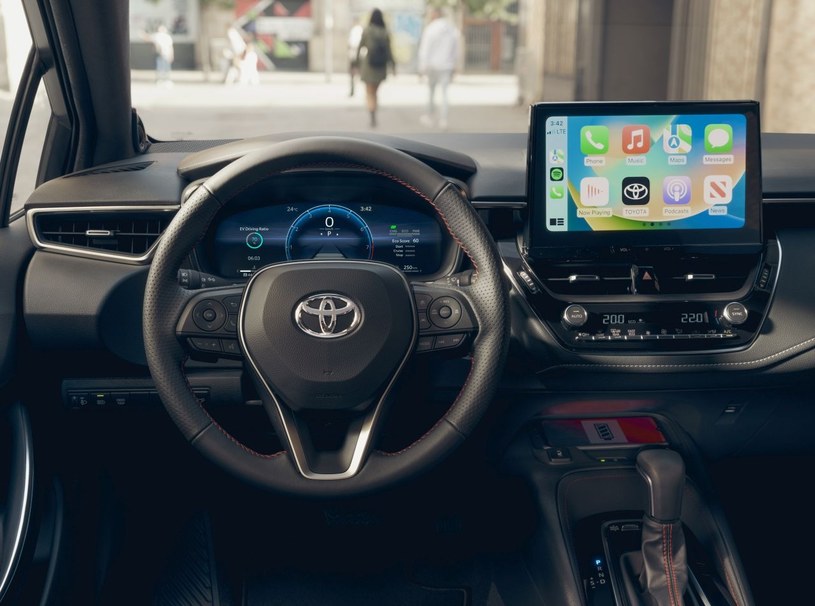 Toyota Corolla po zmianach na 2024 rok /Toyota /materiały prasowe