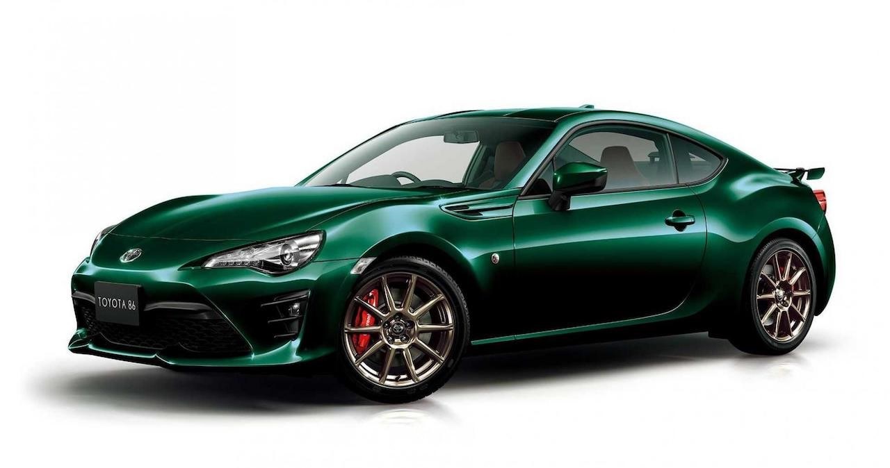 Toyota GT86 British Green Limited /Informacja prasowa