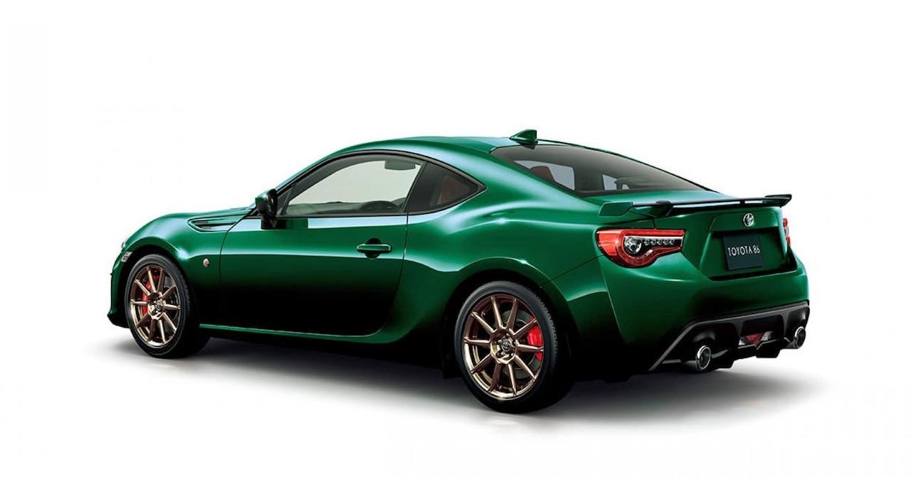 Toyota GT86 British Green Limited /Informacja prasowa