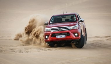 Toyota Hilux. Testy w Namibii