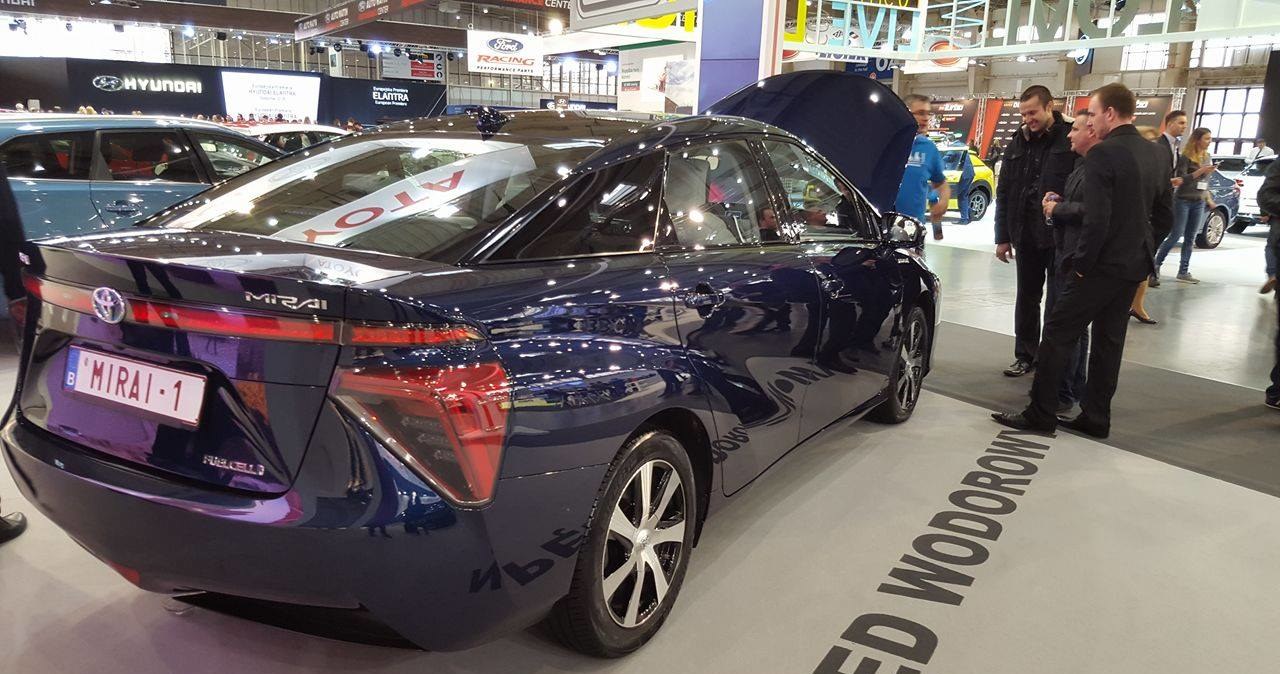 Toyota Mirai na targach w Poznaniu /INTERIA.PL