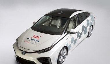 Toyota Mirai z łącznością satelitarną