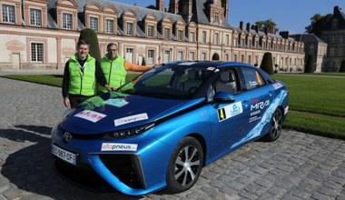 Toyota Mirai zwycięża w radzie e-Rallye Monte Carlo
