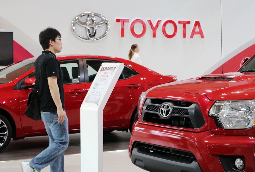Toyota po raz kolejny okazała się najbardziej wartością samochodową marką /AFP