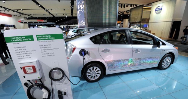 Toyota prius plug-in /AFP