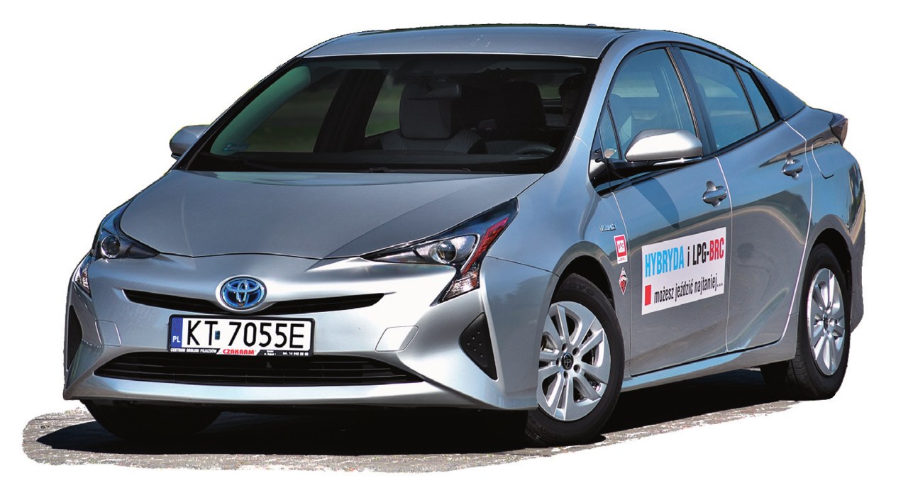 Toyota Prius z LPG /Motor