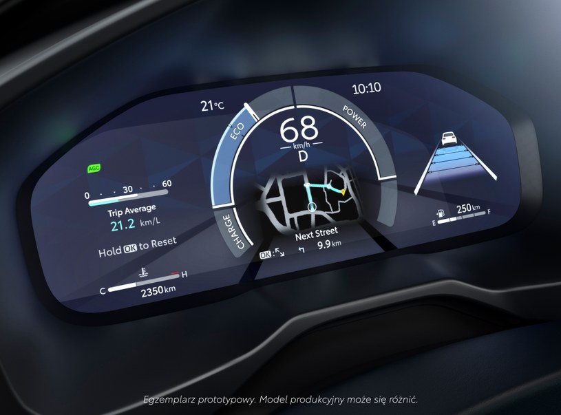 Toyota RAV4 2023 otrzyma nowe cyfrowe zegary /materiały prasowe