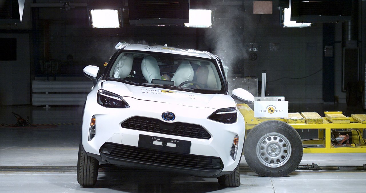 Toyota Yaris Cross otrzymała 5 gwiazdek w teście Euro NCAP /Informacja prasowa