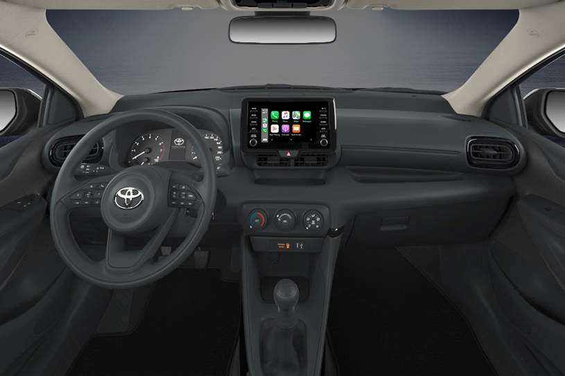 Toyota Yaris w podstawowej konfiguracji /Toyota /materiały prasowe