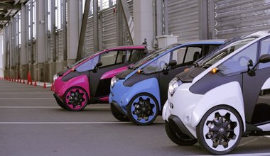 Toyoty I-Road testowane w miejskiej dżungli