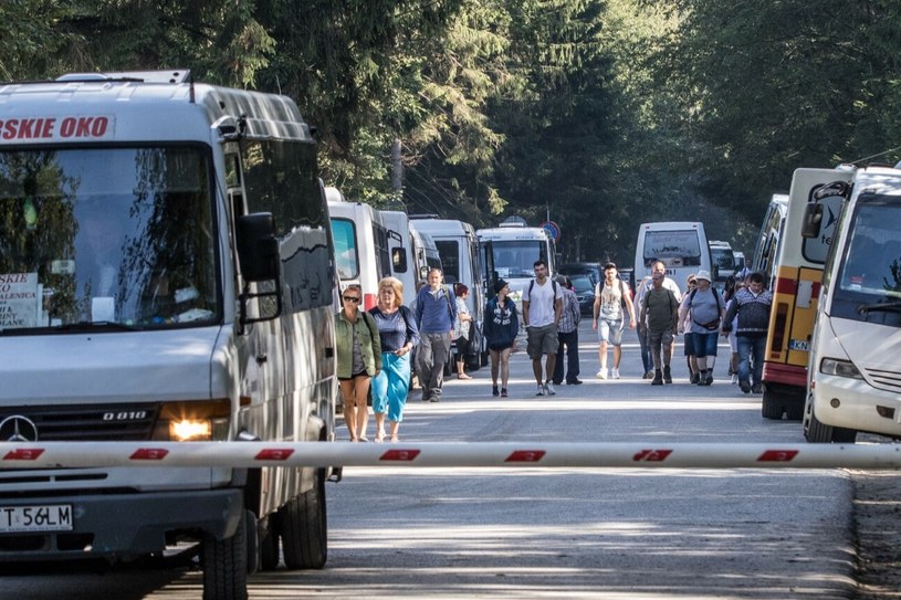 TPN chce, by busy wożące turystów na Palenicę Białczańską spełniały normę Euro 6. /Jan Graczyński /East News