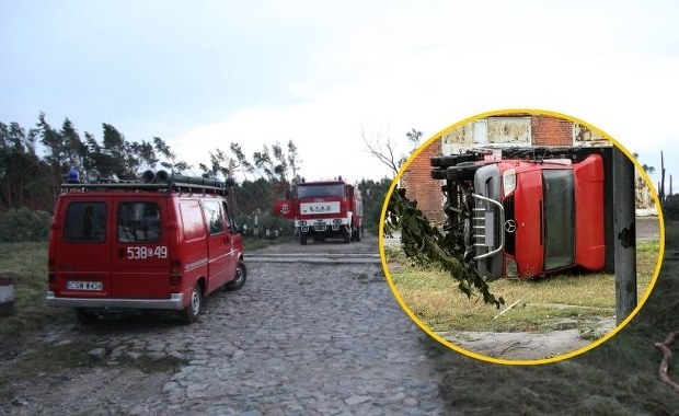 ​Trąba powietrzna przeszła nad Gnieznem. Kilka osób trafiło do szpitala