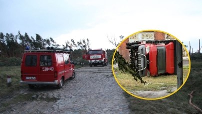 ​Trąba powietrzna przeszła nad Gnieznem. Kilka osób trafiło do szpitala