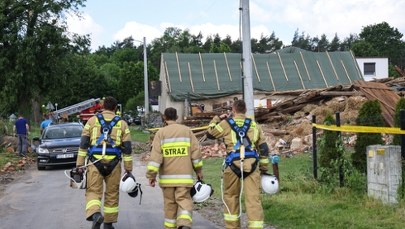 Trąba powietrzna w Opolskiem zniszczyła 18 budynków. Ruszają wypłaty zasiłków