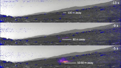 Trąba pyłowa na Marsie. Posłuchaj sensacyjnego nagrania!
