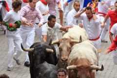 Tradycji stało się zadość: Byki pogoniły śmiałków