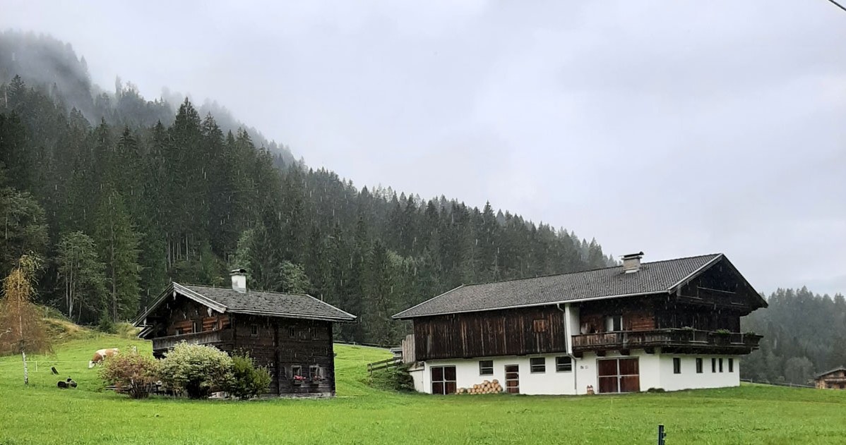 Tradycyjne tyrolskie gospodarstwo /Izabela Grelowska /INTERIA.PL