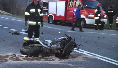 Tragedia. Kawasaki w BMW