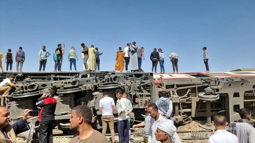Tragedia kolejowa w Egipcie /PAP/EPA/STRINGER /PAP