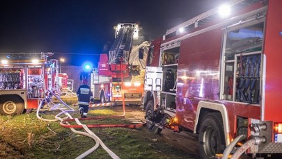 Tragedia koło Limanowej. W nocy dom stanął w płomieniach