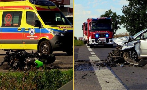 Tragedia na Dolnym Śląsku. Nie ustąpił pierwszeństwa kolumnie motocyklistów 