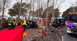 Tragedia na drodze na Hel. Nie żyje kobieta