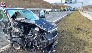 Tragedia na drodze S12. Zginął pracownik służb drogowych