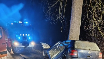 Tragedia na drodze w Warmińsko-Mazurskiem. Dwóch mężczyzn nie żyje
